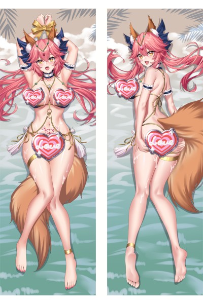 Fate/Grand Order FGO Tamamo no Mae Anime Dakimakura Body Pillow Cover