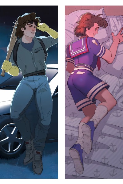 Stranger Things Steve Harrington Husbando Anime Dakimakura Body Pillow Cover