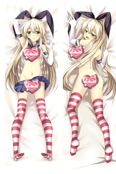 Kantai Collection shimakaze Anime Dakimakura Body Pillow Cover
