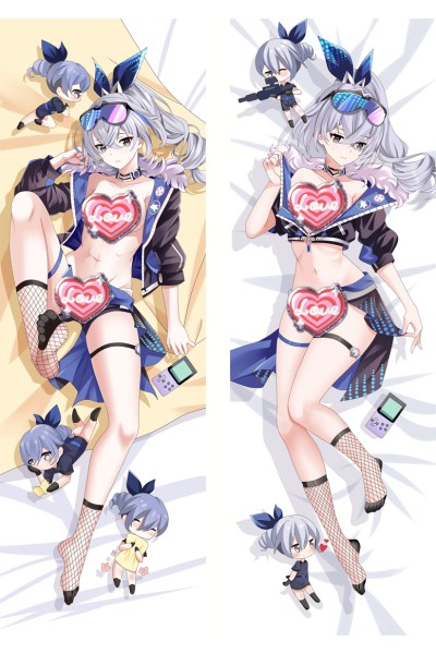 Honkai: Star Rail Silver Wolf Anime Dakimakura Body Pillow Cover