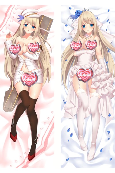 Warship Girls Lexington Anime Dakimakura Pillow Cover