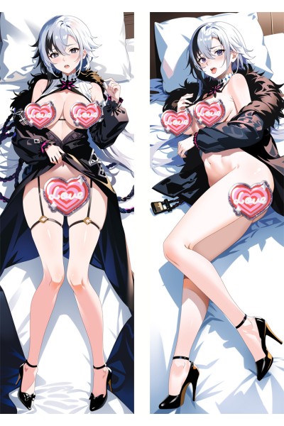 Genshin Impact The Knave Arlecchino Anime Dakimakura Pillow Cover