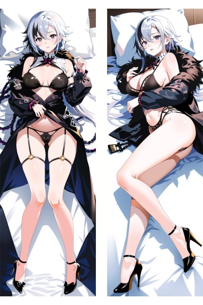 Genshin Impact The Knave Arlecchino Anime Dakimakura Pillow Cover