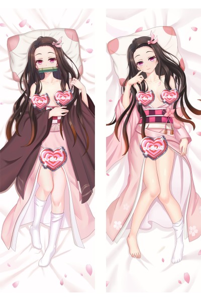 Demon Slayer: Kimetsu no Yaiba Kamado Nezuko Anime Dakimakura Pillow Cover