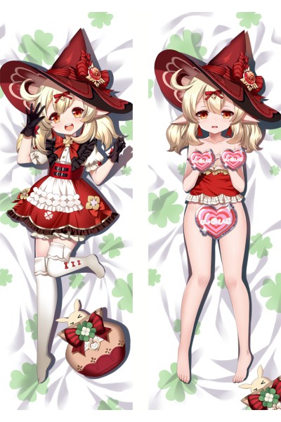 Genshin Impact Klee Anime Dakimakura Pillow Cover