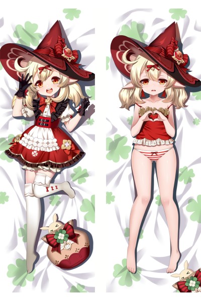 Genshin Impact Klee Anime Dakimakura Pillow Cover