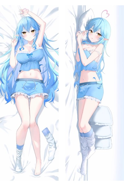 Virtual Youtuber Yukihana Lamy Anime Dakimakura Body Pillow Cover