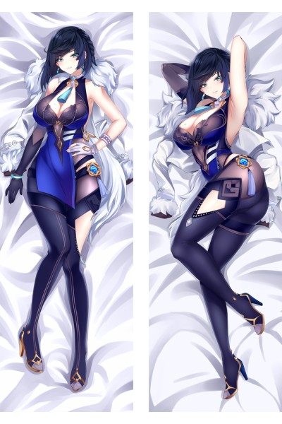 Genshin Impact Yelan Anime Dakimakura Body Pillow Cover