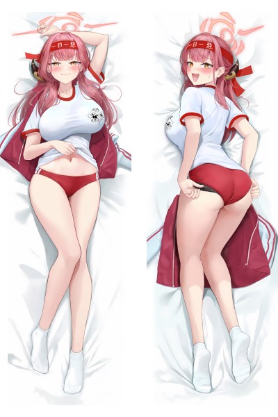 Blue Archive Rikuhachima Aru Anime Dakimakura Body Pillow Cover