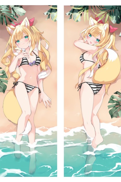 Virtual Youtuber Fuwafuwa-chan Anime Dakimakura Body Pillow Cover