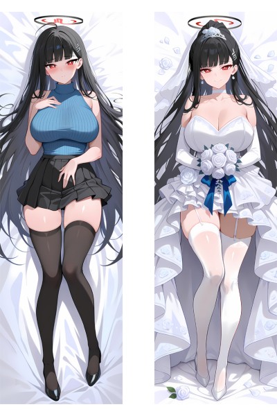Blue Archive Tsukatsuki Rio Anime Dakimakura Body Pillow Cover