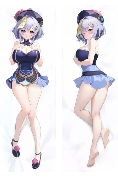 Genshin Impact Qiqi Anime Dakimakura Body Pillow Cover