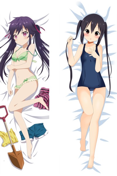 K-ON! Azusa Nakano SCHOOL-LIVE! Kurumi Ebisuzawa Anime Dakimakura Pillow Case