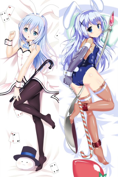 Is the Order a Rabbit Chino Kafū Anime Dakimakura Pillow Case
