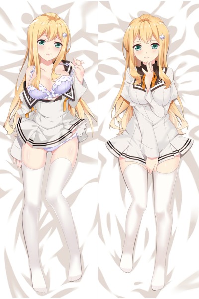 Shomin Sample: I Was Abducted by an Elite All-Girls School as a Sample Commoner Reiko Arisugawa Anime Dakimakura Pillow Cover