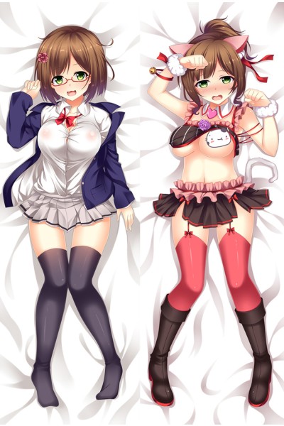 The Idolmaster Cinderella Girls Miku Maekawa Anime Dakimakura Pillow Cover