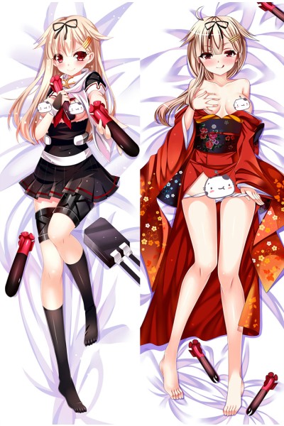 Kantai Collection Yūdachi Anime Dakimakura Pillow Cover