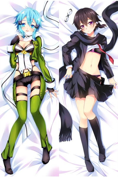 Sword Art Online SAO Asada Shino Anime Dakimakura Pillow Cover
