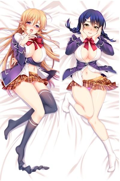 Food Wars!: Shokugeki no Soma Nakiri erina & Megumi Tadokoro Dakimakura Hug Body Pillow Case