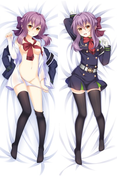 Seraph of the End Shinoa Hiragi Anime Dakimakura Pillow Case