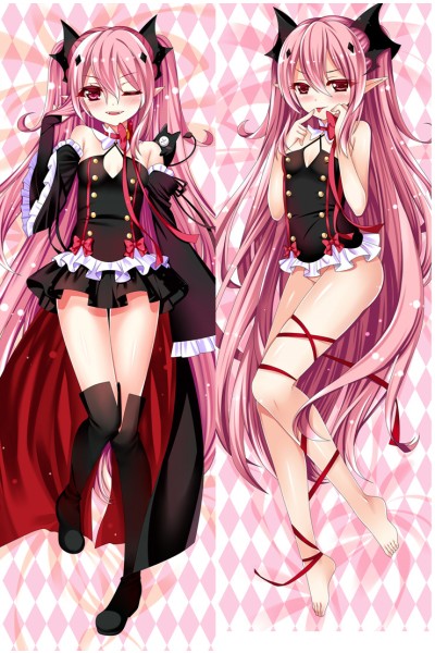 Seraph of the End Krul Tepes Anime Dakimakura Pillow Case