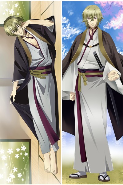 Hakuoki Shinsengumi Kitan Kazama Chikage Anime Dakimakura Pillow Case