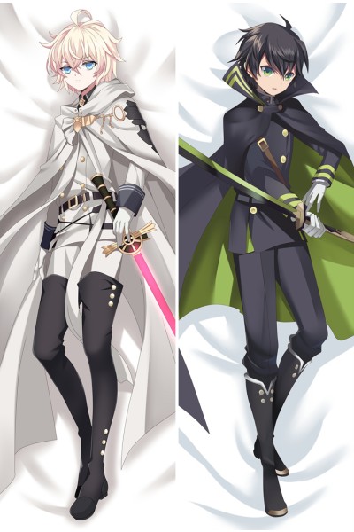 Seraph of the End Yuichiro Hyakuya Mikaela Hyakuya Anime Dakimakura Pillow Case