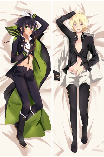Seraph of the End Yuichiro Hyakuya Mikaela Hyakuya Anime Dakimakura Pillow Case