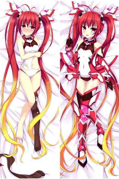 Gonna be the Twin-Tail!! Tail Red Anime Dakimakura Pillow Case