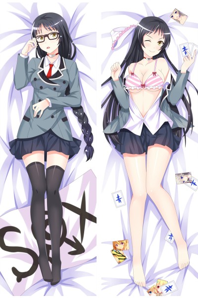 Shimoneta A Boring World Where the Concept of Dirty Jokes Doesn't Exist Ayame Kajou Anime Dakimakura Pillow Case