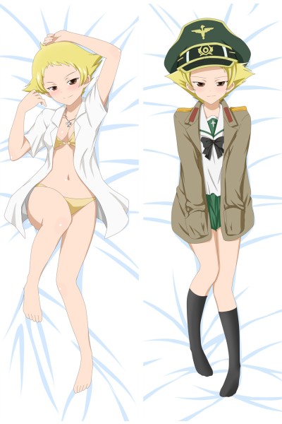 Girls und Panzer Erwin Anime Dakimakura Pillow Case