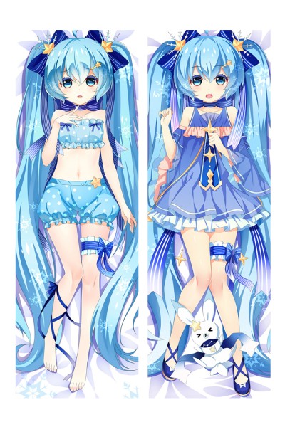 Hatsune Miku SNOW MIKU 2017 Anime Dakimakura Pillow Cover
