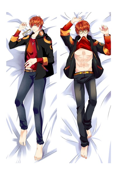 Mystic Messenger Saeyoung Choi Luciel Choi 707 Anime Dakimakura Pillow Cover
