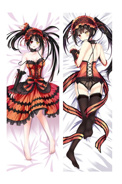 Date A Live Kurumi Tokisaki Anime Dakimakura Pillow Cover