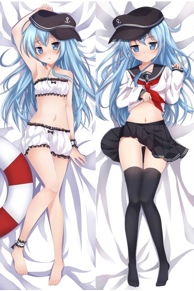 Kantai Collection Hibiki Anime Dakimakura Pillow Cover