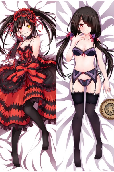 Date A Live Tokisaki Kurumi Anime Dakimakura Pillow Cover