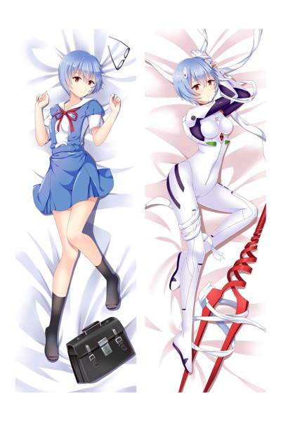 Neon Genesis Evangelion Rei Ayanami Anime Dakimakura Pillow Cover