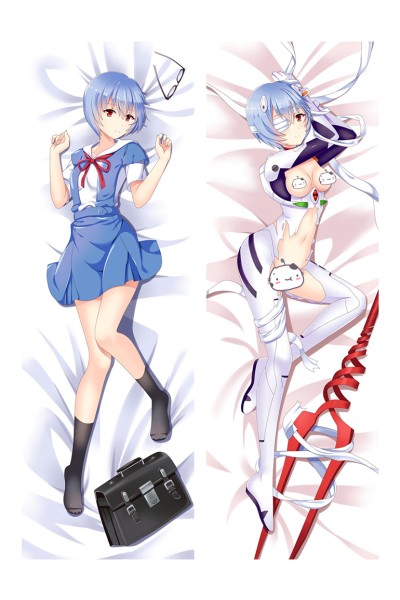 Neon Genesis Evangelion Rei Ayanami Anime Dakimakura Pillow Cover