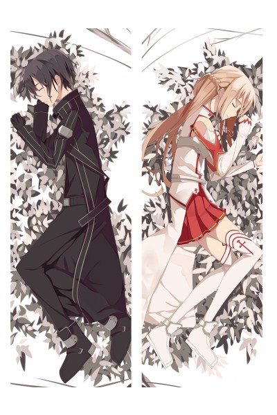 Sword Art Online Kirito Asuna Anime Dakimakura Pillow Cover
