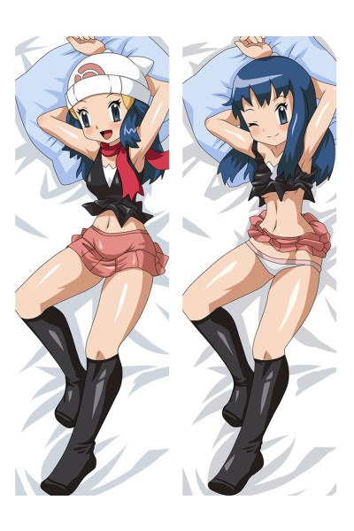 Pokémon Pocket Monster Dawn Anime Dakimakura Pillow Cover