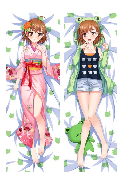 A Certain Scientific Railgun Mikoto Misaka Anime Dakimakura Pillow Cover