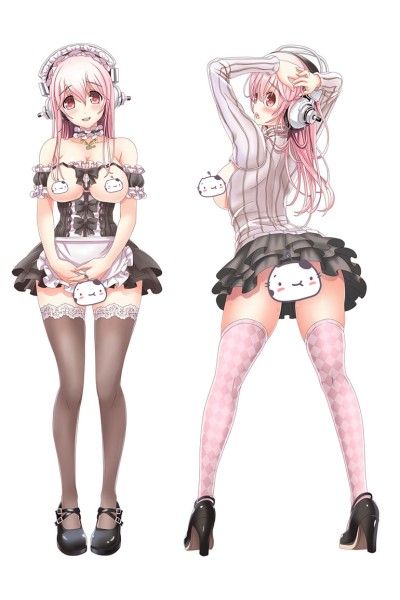 Super Sonico Anime Dakimakura Pillow Cover