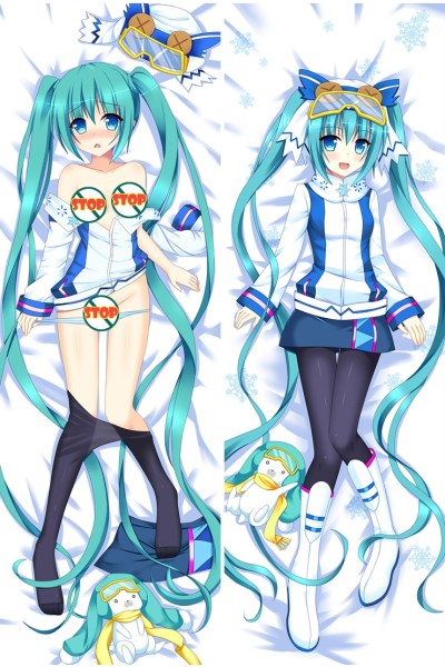 Hatsune Miku Snow Miku Anime Dakimakura Pillow Cover 