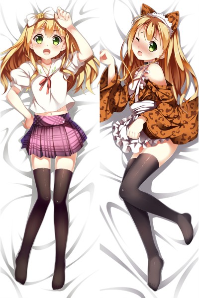 The "Hentai" Prince and the Stony Cat Azuki Azusa Anime Dakimakura Pillow Cover 
