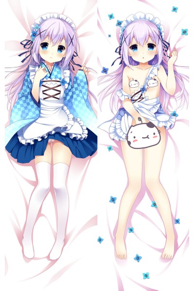 Is The Order A Rabbit? Kafuu Chino Anime Dakimakura Pillow Cover