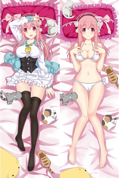 Super Sonico Anime Dakimakura Pillow Cover