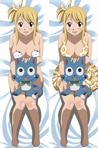 Fairy Tail Lucy Heartfilia Anime Dakimakura Pillow Cover