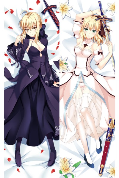 Fate Stay Night Saber Anime Dakimakura Pillow Cover