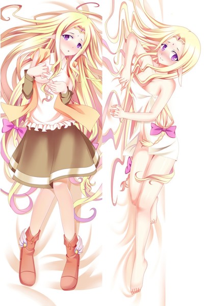 NO GAME NO LIFE Shiro Anime Dakimakura Pillow Cover