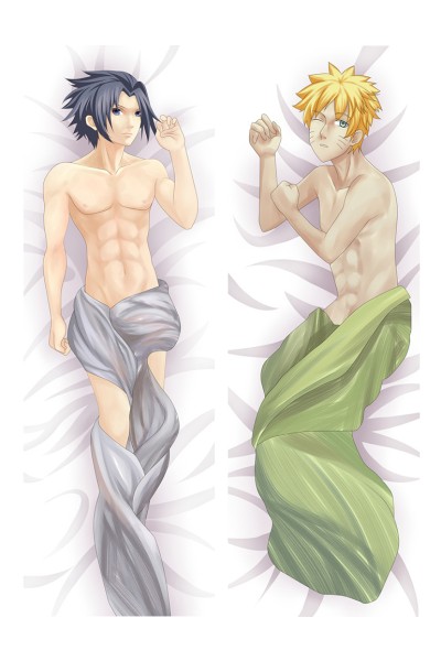 Naruto Sasuke Uchiha Naruto Uzumaki Anime Dakimakura Pillow Cover